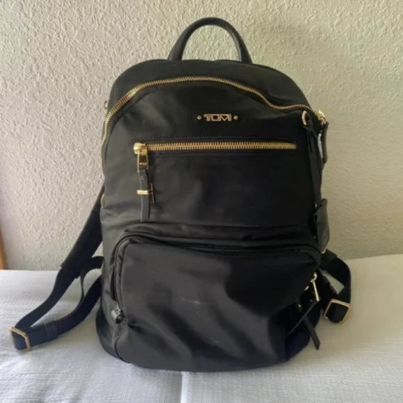 TUMI Voyager Halle backpack in black - Picture 1 of 7